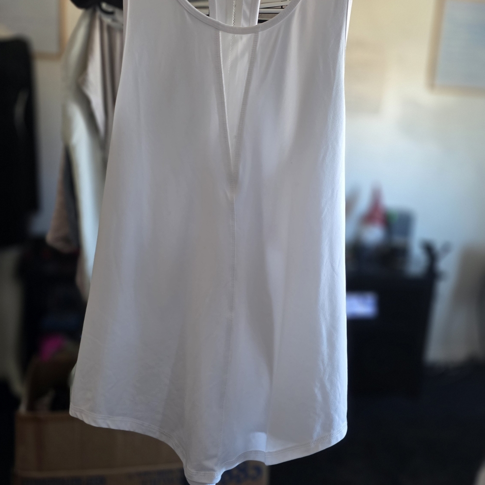 ZYIA Classic White Tank Top